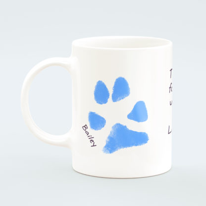 personalised-Dog-paw-print-mug-blue-1