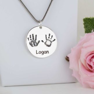 Sterling-Silver-large-Round-handprints-handprint-pendant-personalised-necklace