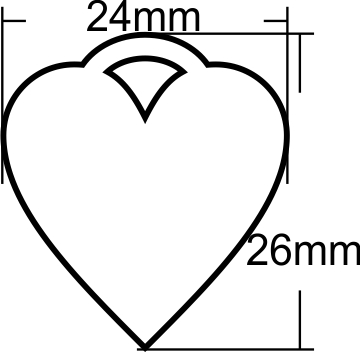 deluxe-tiffany-style-Heart-pendant-size-mm