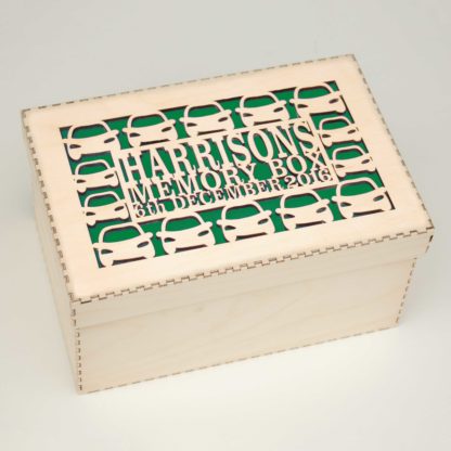 personalised-car-design-keepsake-memory-box-green