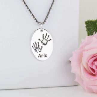 large-Sterling-silver-Pendant-oval-handprints-handprint-personalised-necklace