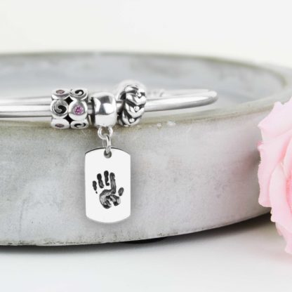 personalised-sterling-silver-dog-tag-heart-handprint-charm-bracelet
