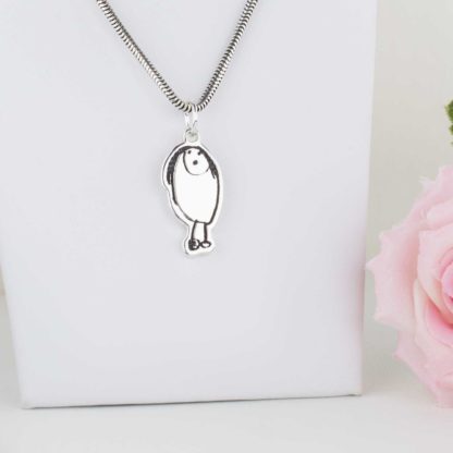 sterling-silver-sculpted-little-scribble-pendant-personalised-necklace