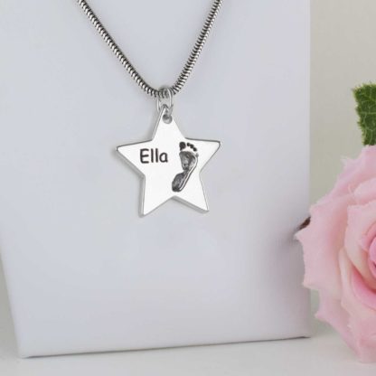 sterling-silver-star-footprint-personalised-pendant-necklace