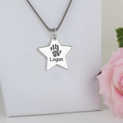 sterling-silver-star-handprint-personalised-pendant-necklace