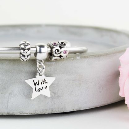 personalised-sterling-silver-star-memorial-handwriting-charm-squ-bracelet