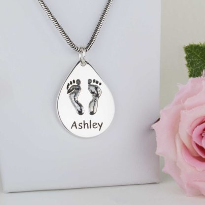 sterling-silver-teardrop-large-footprints-footprint-pendant-personalised-necklace