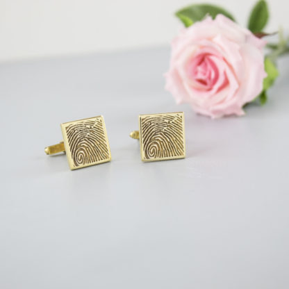 gold-memorial-fingerprint-cufflinks-personalised