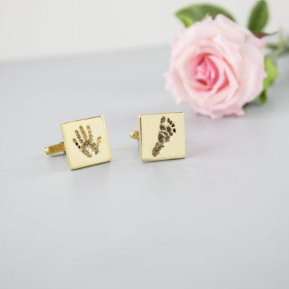 gold-handprint-footprint-cufflinks-personalised