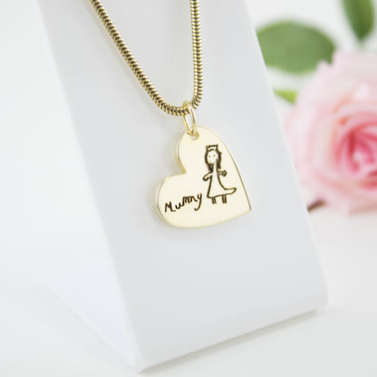 gold-heart-childs-drawing-pendant-personalised-necklace