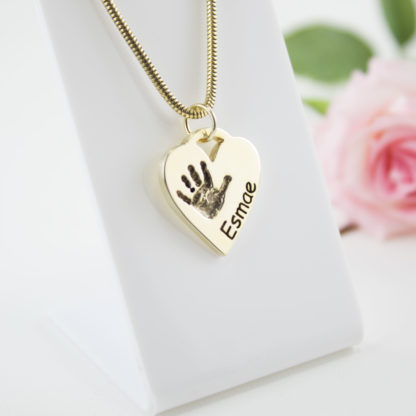 gold-tiffany-handprint-pendant-personalised-necklace