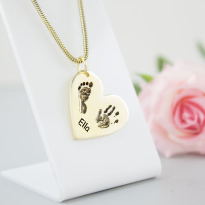 large-gold-heart-handprint-footprint-pendant-personalised-necklace