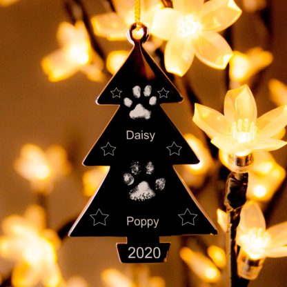 personalised-stainless-steel-xmas-tree-engraved-2-pawprint-2-name-memorial-holiday-decoration